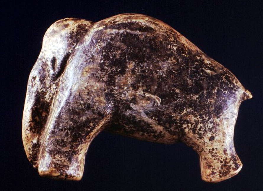 Bison Figurine from Vogelherd sculpture