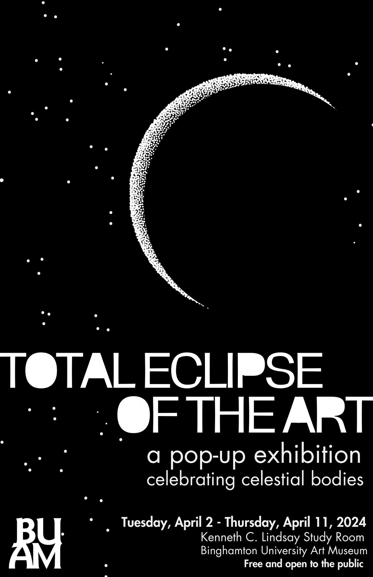 Total Eclipse of the Art: A pop-up exhibition celebrating